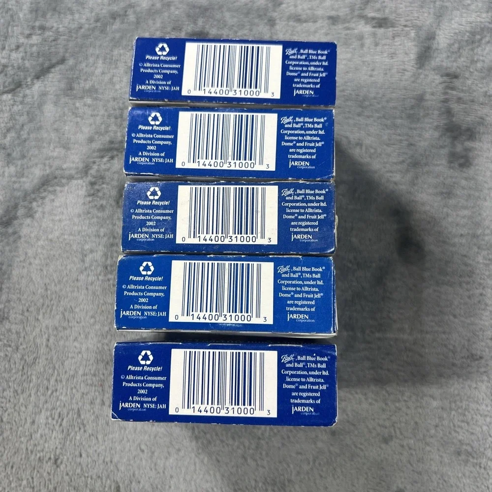 Ball Regular 12 Dome Lids Lot Of 60 USA MADE White Protective Coating NOS SEALED